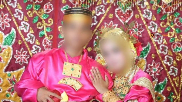 Setelah di Wajo, Pernikahan Pasangan Bocah Kembali Terjadi Mamuju, Maharnya Rp7 Juta 